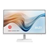 27 MSI MODERN MD272XPW 1920x1080 (FHD) FLAT IPS 100HZ ANTI-GLARE BEYAZ TYPE-C MONITOR
