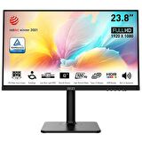 MSI 23.8" MODERN MD2412P 1920x1080 (FHD) 16:9 FLAT IPS 100HZ 1MS ADAPTIVE-SYNC PIVOT TYPE-C MONITOR