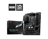 MSI MB PRO Z790-S WIFI INTEL Z790 LGA1700 DDR5 6600(OC) 2XM2 4XSATA HDMI DP WIFI 6E 2.5Gbps LAN ATX