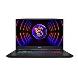 MSI NB KATANA 17 B13VFK-1018TR I9-13900H 32GB DDR5 RTX4060 GDDR6 8GB 1TB SSD 17.3 FHD 144Hz W11