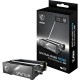 MSI SSD SPATIUM M580 PRO PCIe 5.0 NVMe M.2 2TB FROZER R:14600 W:12700