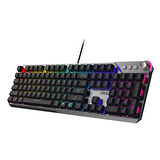 MSI STRIKE 600 Kailh Midnight Pro Silent Tactile Switch RGB Hotswap Mekanik Gaming Klavye