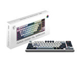 MSI FORGE GK600 TKL WIRELESS SKY TR RGB Mekanik Gaming (Oyuncu) Klavye