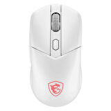 MSI VERSA 300 ELITE W White RGB Kablosuz Gaming Mouse