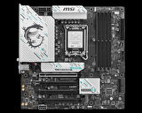 TEKNOTEG - MSI B860M GAMING PLUS WIFI SOKET 1851 DDR5 8600MHZ(OC) 3xM.2 1x TB4 HDMI DISPLAY 5G LAN WIFI 7 mATX