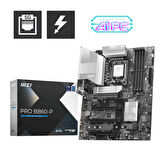 MSI PRO B860-P SOKET 1851 DDR5 8600MHZ(OC) 3xM.2 1x TB4 HDMI DISPLAY 5G LAN ATX