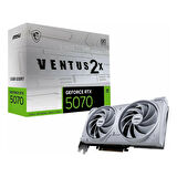 MSI Ventus 2X White GeForce RTX 5070 OC 12GB GDDR7 192Bit HDMI/DP Ekran Kartı