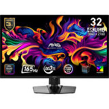MSI MAG 322UP QD-OLED E16 31.5 3840x2160 UHD 165Hz 0.03 ms HDMI DP Type-C True Black 400 FreeSync Premium Pro QD-OLED Gaming Monitör