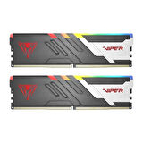 Patriot Viper Venom RGB PVVR532G720C34K 32GB (2x16GB) DDR5 7200MHz CL34 Gaming Ram (Bellek)