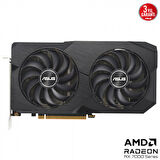 Asus Dual RX 7600 128 Bit GDDR6 8 GB Ekran Kartı