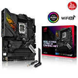 ASUS ROG STRIX Z790-H GAMING WIFI INTEL Z790 LGA1700 DDR5 7800 DP HDMI 4x M2 USB3.2 WiFi 6E-BT AURA RGB 2.5Gbit LAN ATX 16+1 GUC ASAMASI PCIe SlLOT Q-RELEASE ARTTIRILMIS M2 SOGUTMA