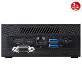 ASUS MINIPC PN41-S1-BC467AV-N5100-4G-128G M.2 SSD-WIN11PRO-(KM YOK)-3YIL-HDMI-m.DP-VGA-WiFi-BT-VESA