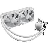 ASUS ROG STRIX LC II 240 ARGB AURA SYNC ADRESLENEBİLİR RGB 120MM  FAN SIVI CPU SOĞUTUCUSU BEYAZ V3