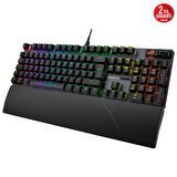 ASUS ROG Strix Scope II NX TR Q Snow Switch RGB Kablolu Gaming (Oyuncu) Klavye