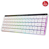 Asus ROG Falchion RX Low Profile Red Switch RGB Kablosuz Türkçe Mekanik Beyaz Gaming Klavye