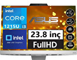  Asus A3402WBAK-WPC007M I3-1215U 8Gb Ram 512Gb Ssd 23.8" FullHD IPS FreeDos Beyaz All In One Pc