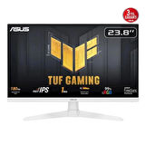 ASUS TUF Gaming VG249Q3A-W 23.8 inç 180Hz 1ms Full HD Adaptive Sync Fast IPS Beyaz Gaming Monitör