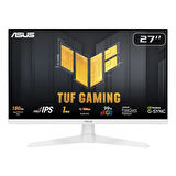 ASUS TUF Gaming VG279Q3A-W 27 inç 180Hz 1ms Full HD Adaptive Sync Fast IPS Beyaz Gaming Monitör