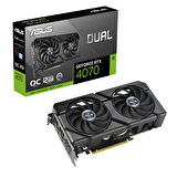 ASUS RTX 4070 DUAL-RTX4070-O12GD6-EVO OC 12GB GDDR6X 192bit EKRAN KARTI
