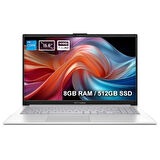 ASUS Vivobook X1504VA-NJ1423 Intel Core i5-1355U 8GB DDR4 512GB SSD 15.6 inç 60Hz Full HD FreeDos Laptop