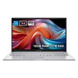 ASUS Vivobook X1504VA-NJ1423V2 Intel Core i5-1355U 16GB DDR4 1TB SSD 15.6 inç 60Hz Full HD FreeDos Laptop