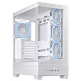 ASUS A31 PLUS Tamperli Cam ARGB Beyaz USB 3.2 ATX Mid-Tower Gaming (Oyuncu) Kasası