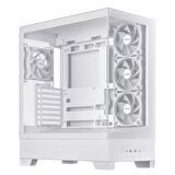 ASUS A31 PLUS Tamperli Cam ARGB Beyaz USB 3.2 ATX Mid-Tower Gaming (Oyuncu) Kasası