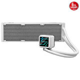 Asus Prime LC 360 ARGB 360mm Intel-AMD Uyumlu Beyaz Sıvı Soğutucu