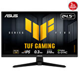ASUS TUF GAMING VG259QMR5A 24.5″ 240Hz 0.3ms Gaming AI ELMB Sync  Full HD Fast IPS Gaming (Oyuncu) Monitör