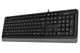 A4 TECH FK10 Q USB Multimedya Gri Klavye