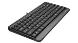 A4 TECH FK11 SLIM Q KLAVYE USB GRİ