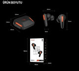 Bloody M70 Tws Çift Modlu Suya Dayanıklı Şarj Kutusu Kablosuz Bluetooth Oyun Kulaklığı