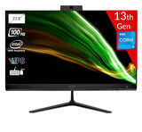 ACER C24-2YE Intel Core i5-1334U 8GB 512GB SSD Intel UHD Graphics Linux 23.8 FHD IPS 100Hz DQ.BN1EM.001 Siyah All in One Bilgisayar