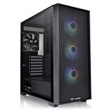 Thermaltake H390 TG 650W 80+ Bronze ARGB 3x120mm Fan Mesh Ön Panel, Pencereli Oyuncu Kasası