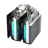 FSP MP7 Siyah ARGB AM5/LGA1700/1851 Soket Uyumlu Cpu Hava Soğutucusu