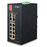 Planet PL-IFGS-1022HPT 8 Port 10/100TX PoE 2 Port 1000Base-SX/LX/BX SFP 240W PoE+ Switch
