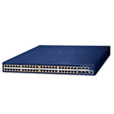 L3 Stack Edilebilir Yönetilebilir Switch  48 x 10/100/1000BASE-T IEEE802.3af/at PoE+ port (Port başına 30.8 watt) (PoE Güç Bütçesi maks. 740 Watt) TdrTR