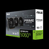 Asus Prime GeForce RTX 5060 Ti 16G 16GB DLSS 4 128 Bit GDDR7 Ekran Kartı