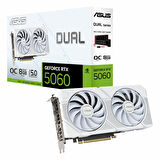 Asus Dual GeForce RTX 5060 White OC 8GB GDDR7 128Bit HDMI/DP Ekran Kartı
