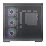 Thermaltake View 380 850W 80+ Gold ARGB USB 3.2 Siyah ATX Mid Tower Kasa CA-3Z2-85M1WE-00