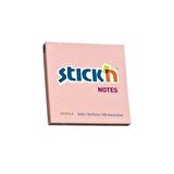 Hopax NotKğt. Stickn 76X76 Pastel Pembe 100Yp