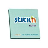 Yapışkanlı not kağıdı Stickn Pastel mavi 100 Yaprak