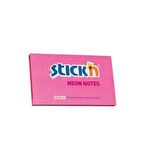 Hopax Stıckn Yapışkanlı Not Kağıdı 76x127 Neon  He21169