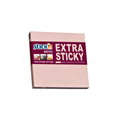 Hopax Stıckn Yapışkanlı Not Kağıdı Extra 90 YP 76x76 Pastel Pembe 21661