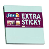 Hopax Stıckn Yapışkanlı Not Kağıdı Extra 90 YP 76x76 Pastel Mavi 21663