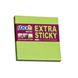 Hopax Stıckn Yapışkanlı Not Kağıdı Extra 90 YP 76x76 Neon Yeşil 21672