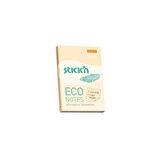 Hopax Stıckn Yapışkanlı Not Kağıdı 100 YP 76x51 Eco Patel Sarı HE21741