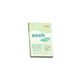Hopax Stıckn Yapışkanlı Not Kağıdı 100 YP 76x51 Eco Patel Yeşil HE21744
