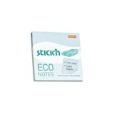 Hopax Stıckn Yapışkanlı not Kağıdı 100 YP 76x76 Eco Notes Pastel Mavi 21747