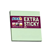 Hopax Stıckn Yapışkanlı Not Kağıdı Extra 90 YP 76x76 Pastel Yeşil 21662